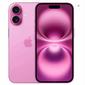 Apple iPhone 16 (Pink, 128 GB)